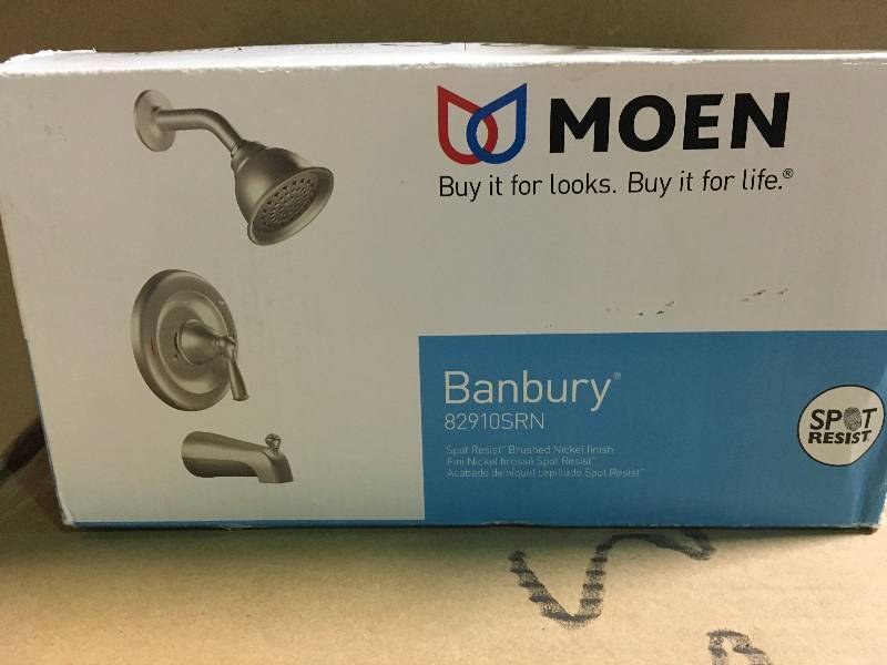 Moen Banbury Single Handle 1 Spray 1 75 Gpm Tub And Shower Faucet