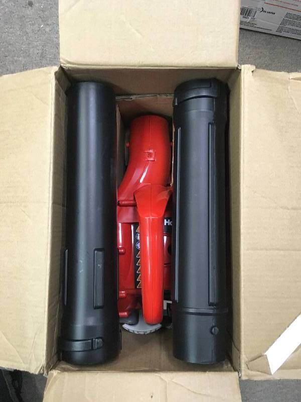 lot 24 image: Homelite 150 MPH 400 CFM 2-Cycle Handheld Gas Leaf Blower in good condition