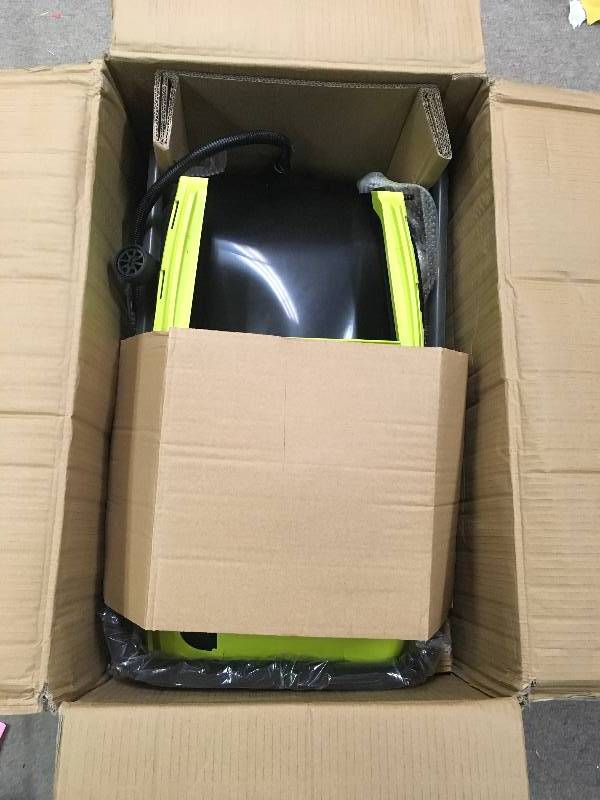 lot 33 image: RYOBI 16 in. 13 Amp Corded Electric Walk Behind Push Mower not used