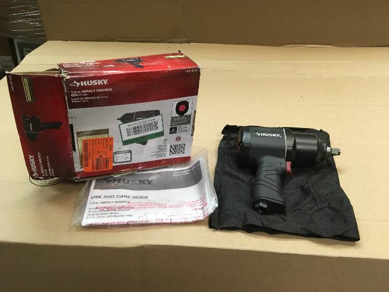 lot 42 image: Husky 12 in. High-Low Impact Wrench in good condition