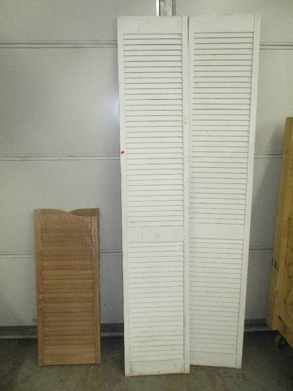 lot 37 image: Caf Doors and Large Closet Bifold Closet Door
