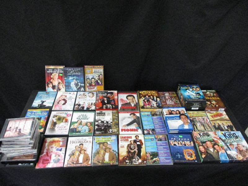 lot 72 image: DVDs and CDs and Season Shows