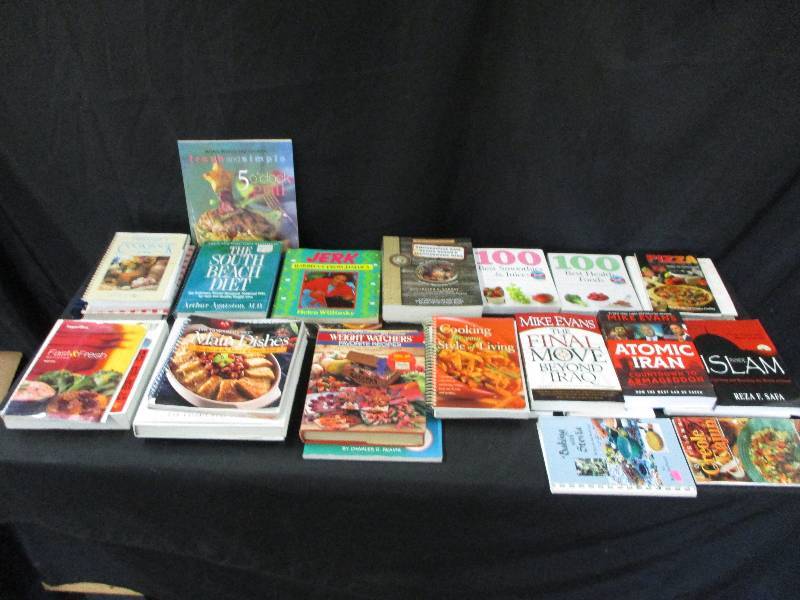 lot 75 image: Cookbooks