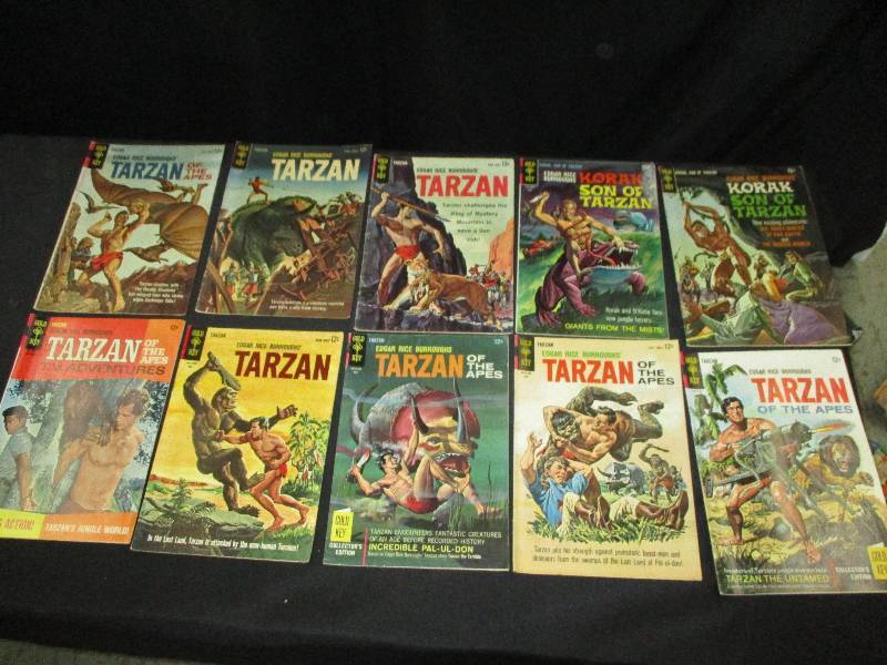 lot 83 image: Qty 10 12Cent Old Comic Books