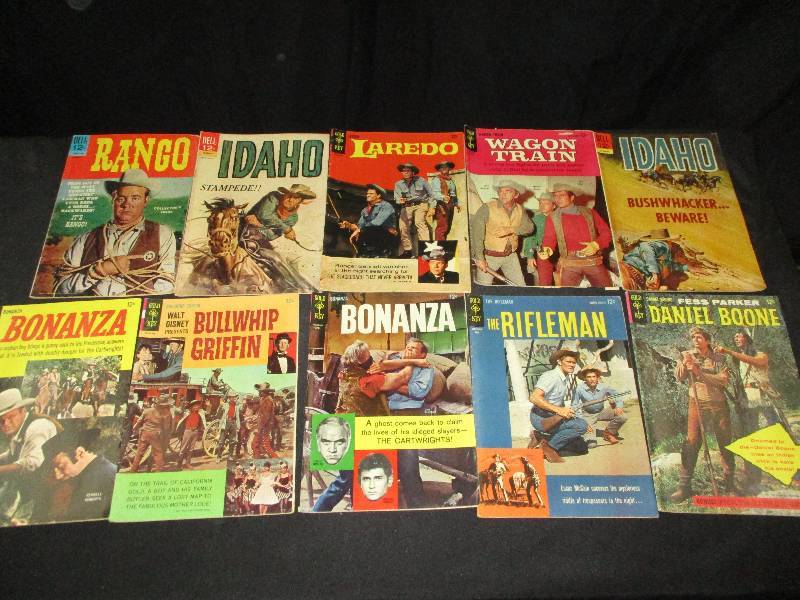 lot 85 image: Qty 10 12Cent Old Comic Books