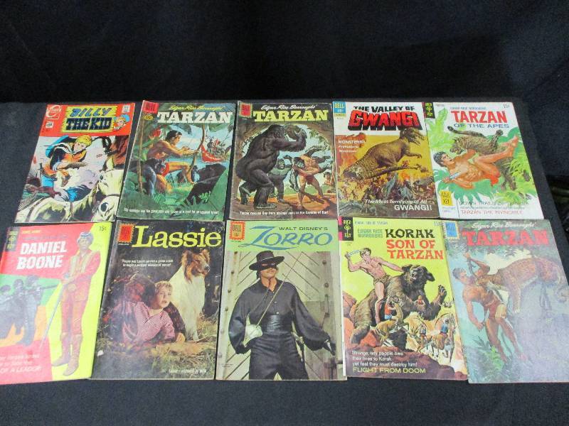 lot 98 image: Qty 10 15Cent Old Comic Books