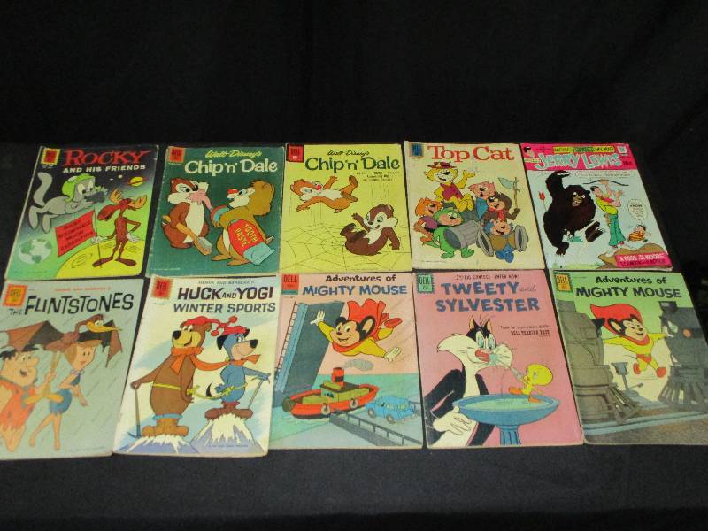 lot 99 image: Qty 10 15Cent Old Comic Books