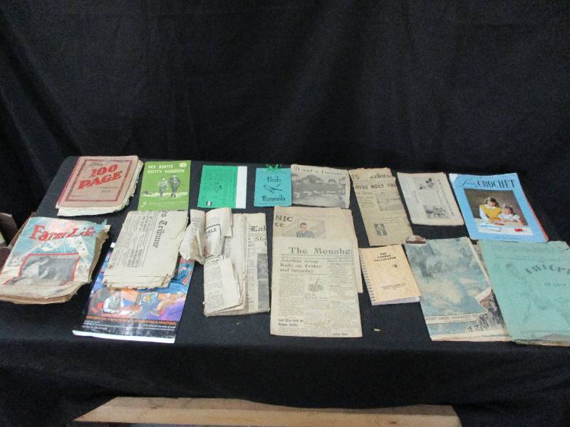 lot 116 image: Safety handbooks, old 1927, 1942 papers