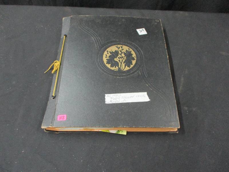 lot 118 image: 1950s baby shower scrapbook and valentines