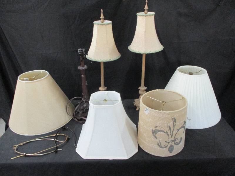 lot 136 image: Lamps and Shades