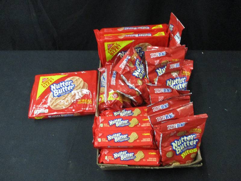 lot 159 image: 39 Packs of Nutter Butter and some are Big Packs