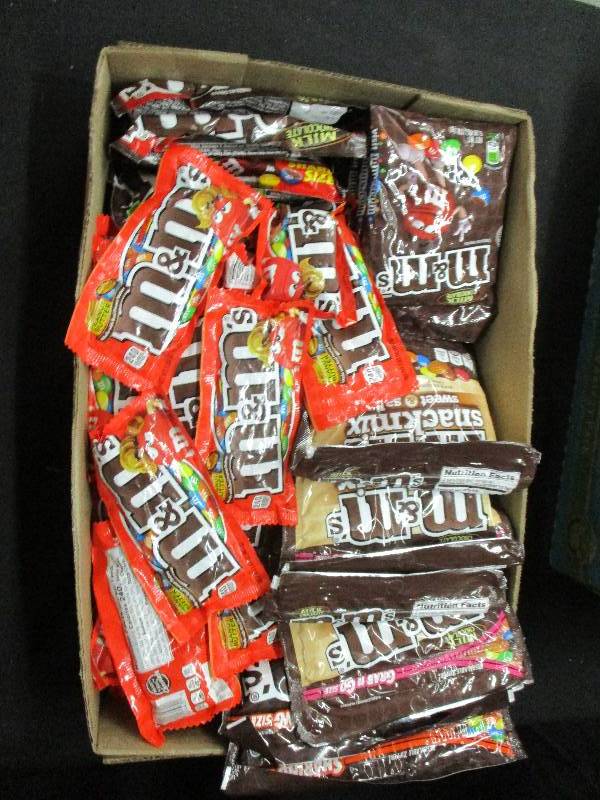lot 179 image: 38 Packs of M&Ms