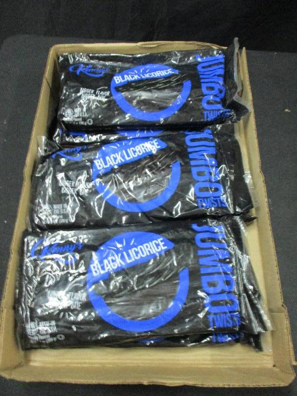 lot 188 image: 6 Large Bags of Black Licorice