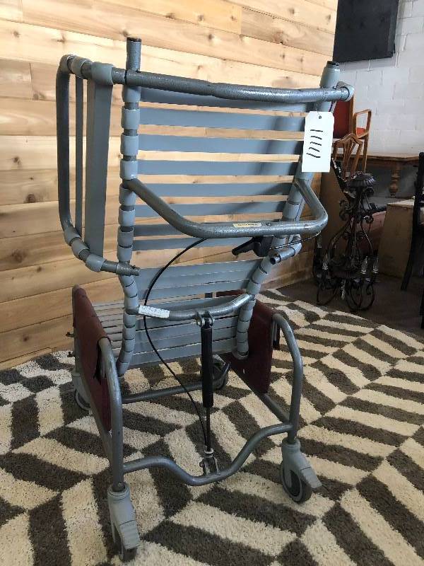 lot 3 image: Broda Seating Tilt Recline Shower Bath Commode Chair