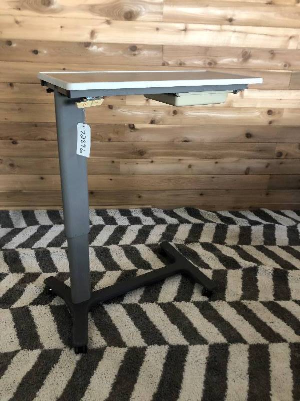 lot 11 image: Hill-Rom Overbed Table Tray with Mirror
