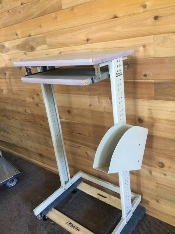 lot 58 image: AFC Industries Standing Workstation - Dolly Not Included