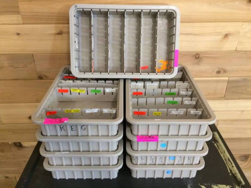 Lot Of Dividers For Drawer Organization 1190 Fantastic Medical