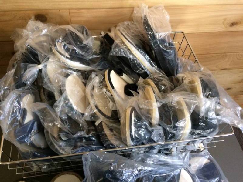 lot 79 image: Large Lot OF New Post Op Procare Rocker Cast Boots - Various Sizes & Colors