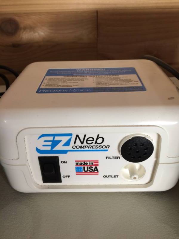 lot 4 image: Pari Vios Walgreens Home Nebulizer Aerosol Delivery System PUMPCOMPRESSOR, EZ Neb Compressor