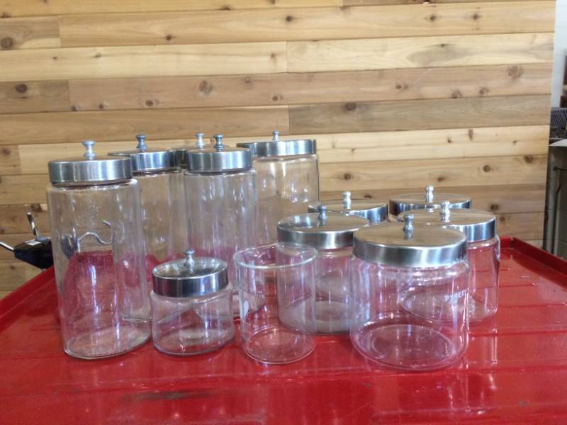 lot 63 image: Lot Of Medical Jars