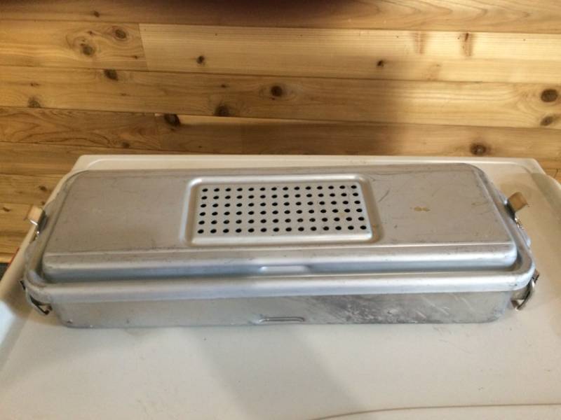 lot 53 image: Genesis Allegiance V. Mueller Sterilization Container Case Dissector Storage&nbspAutoclave Instrument Sterilization Container - Nice Condition