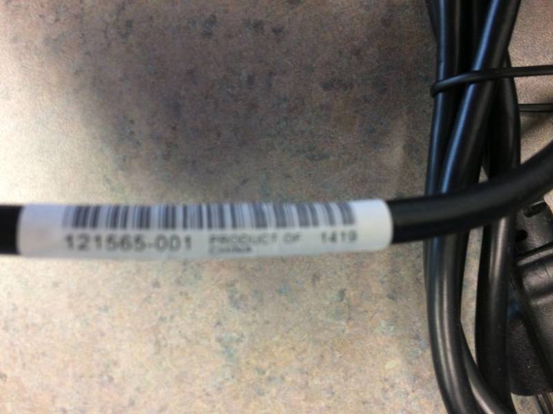 lot 16 image: LOT OF POWER SUPPLY CORDS - MOST LOOK NEW