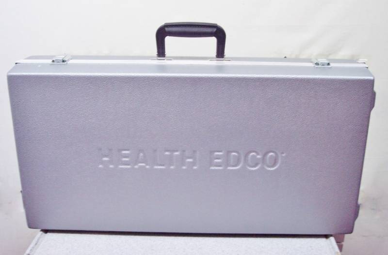 lot 25 image: YIKES HEALTH EDCO W43081D Consequences of Diabetes 3D Handpainted Display Models In Carrying Case - 28 Length x 27 Height