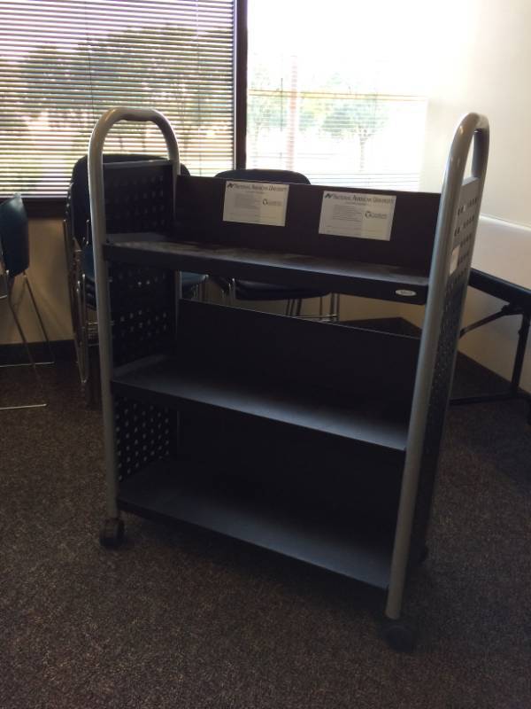 lot 56 image: SAFECO BOOK CART - EXCELLENT CONDITION