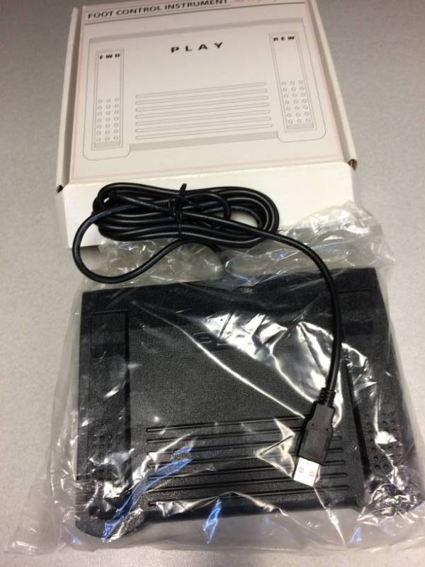 lot 16 image: Foot Control Instrument - The Infinity Series -&nbspInfinity in-USB-1 USB Computer Transcription Foot Pedal - Appears New In Box