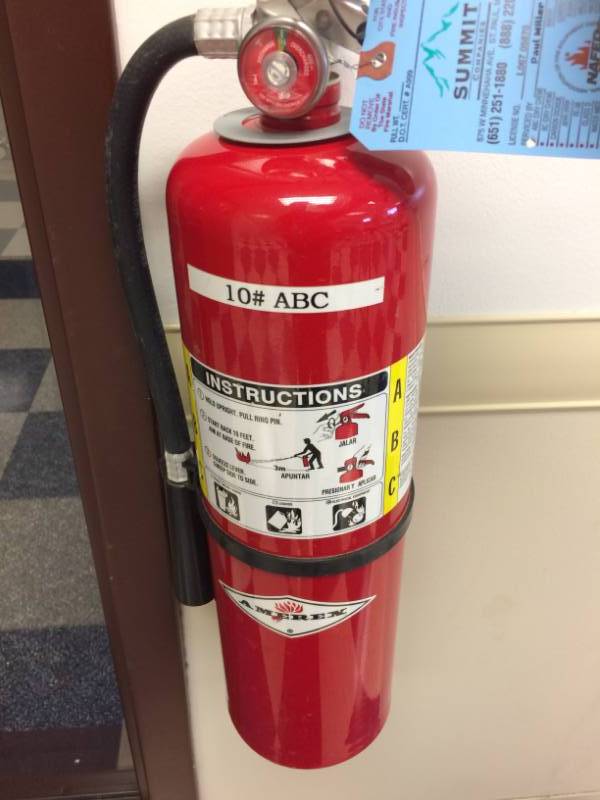 lot 72 image: Fire Extinguisher - Fully Charge With Current Date
