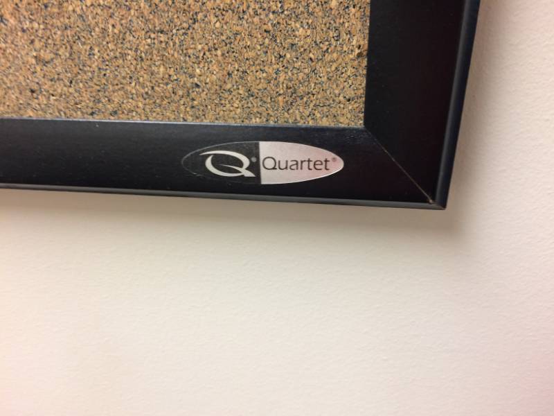 lot 74 image: 48 x 36 Cork & Dry Erase Board