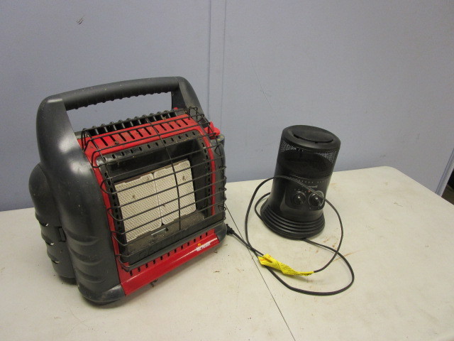 HONEYWELL SPACE HEATER AND MR. HEATER PORTABLE PROPANE HEATER
