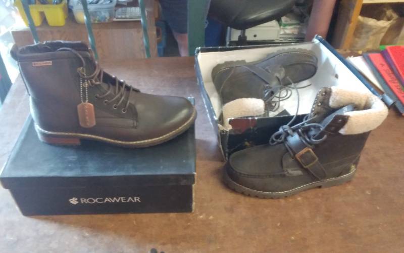 2-Pair Shoes Mens Size 10-12