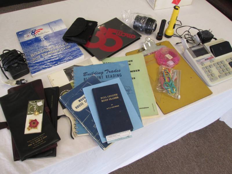 lot 85 image: Lot of books, camera lense and more...