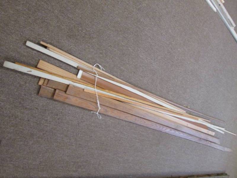 lot 120 image: Lot of trim wood...