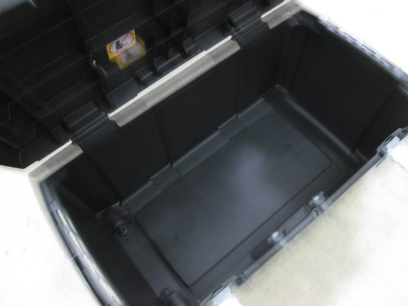 lot 197 image: Black Sterilite Footlocker 31.14x1...