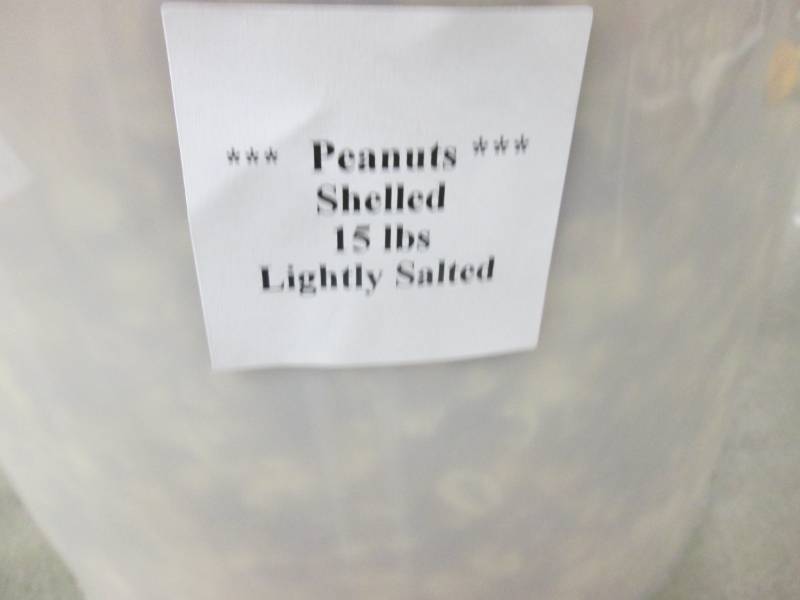 lot 307 image: 15 lb Bucket of Lightly Shelled Sal...