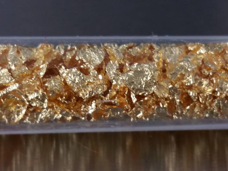 lot 103 image: Vial of Pure 24k Gold Flakes