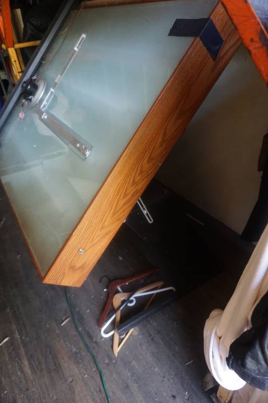 lot 26 image: Vemco Adjustable Lighted Drafting Table