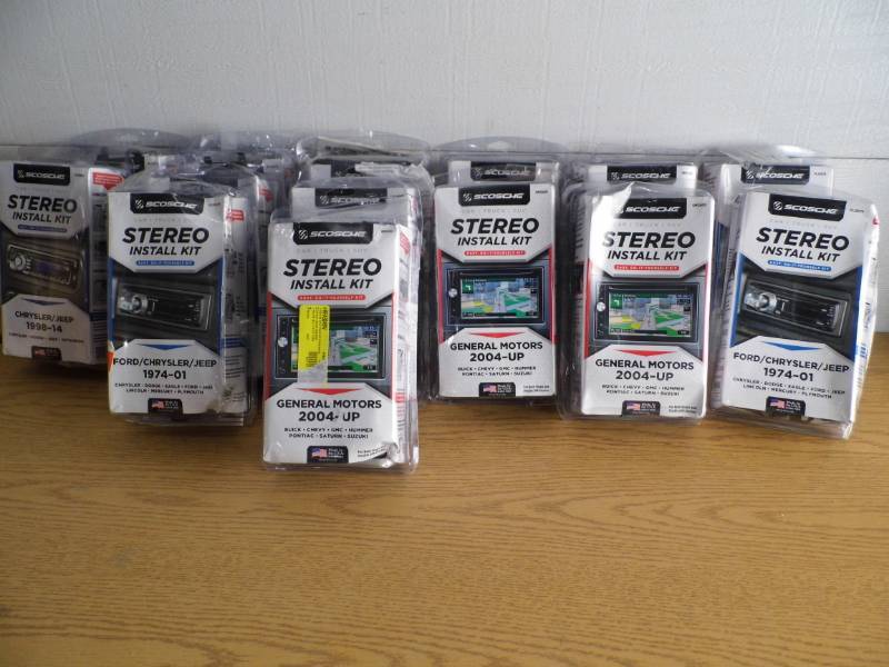 lot 10 image: Stereo Install Kits