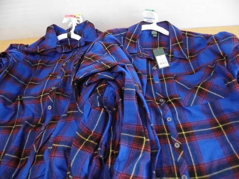 lot 81 image: Case of Wild Fields Plaid Shirts