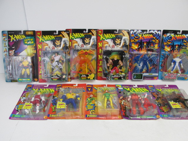 lot 57 image: Lot of Mint on Card X-MEN Action Figures #3
