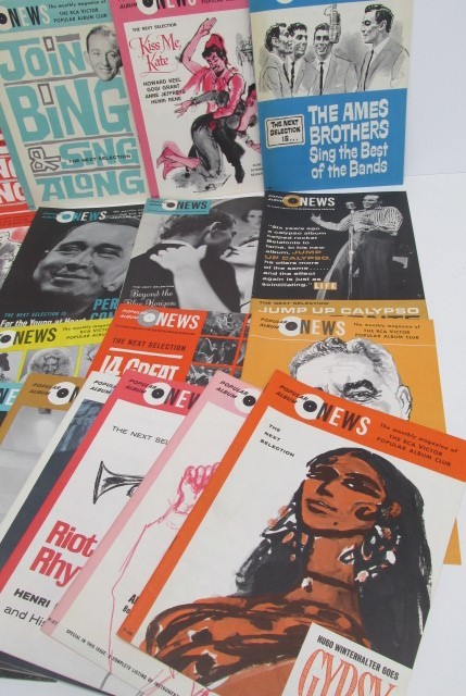 lot 74 image: Lot of Vintage POPULAR ALBUM NEWS Magazines