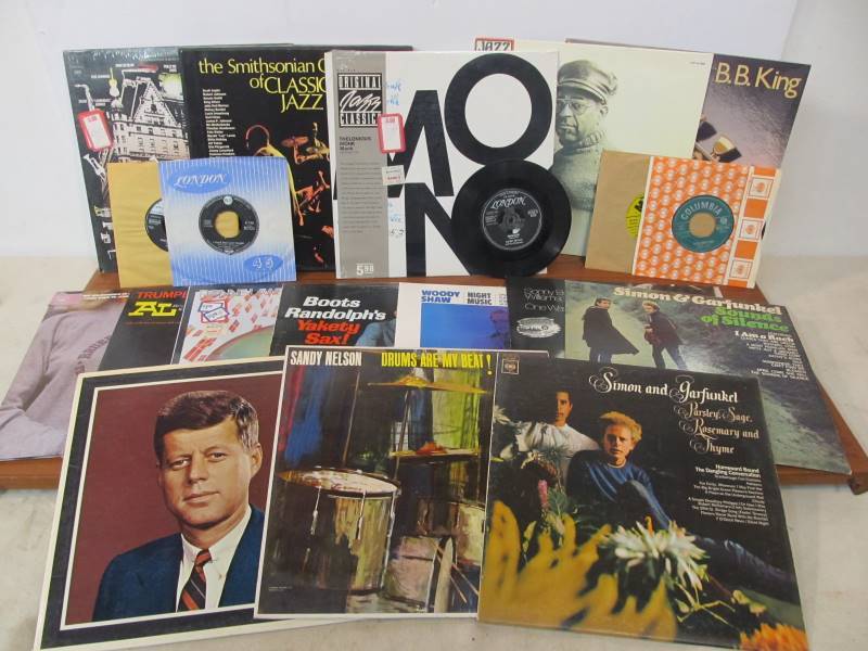 lot 29 image: Lot of Vintage Vinyl Records - Jazz & Blues