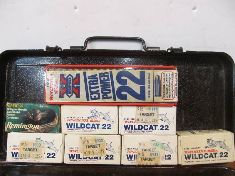 lot 50 image: Lot of .22 Rifle Ammo