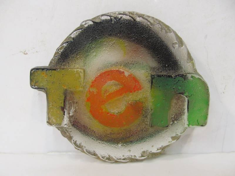 lot 184 image: Vintage Art Glass Ten Paperweight