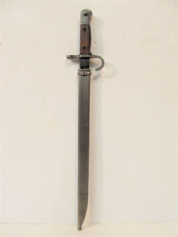 lot 216 image: Original WW1 Japanese Rifle Bayonet wScabbard #1