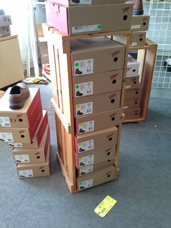 lot 151 image: Lot of (9) Wood Crates