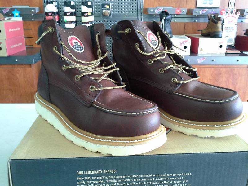 lot 262 image: Red Wing Irish Setter 83606  Size 10 D Mens Work 6in. Ashby Safety Toe Boots