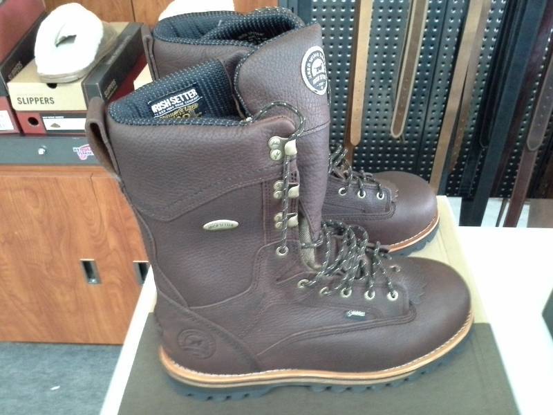lot 711 image: Red Wing Irish Setter 860  Size 11.5 E2 Mens Hunt Thinsulate Scent-Ban Elk Tracker